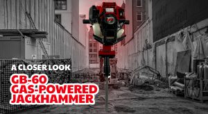 gas-powered jackhammer